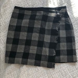 Madewell Mini Wrap Skirt